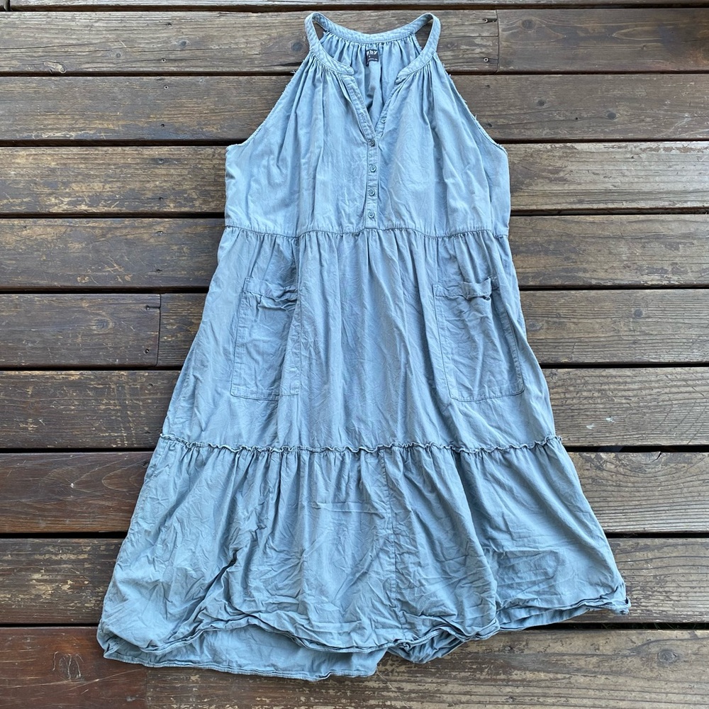 Esby Millie dress jasper sleeveless midi dress tank style 100% cotton